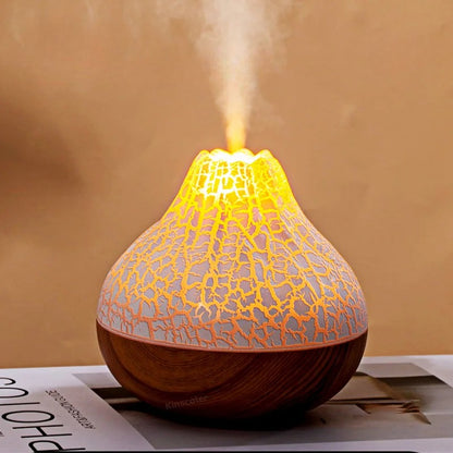 Volcano Air Ultrasonic Humidifier 300Ml Portable Mist Diffuser Household Usb Electric Sprayer Atomizer Purifier Night Light